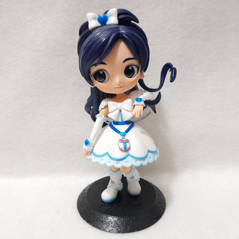 二手 正版 光之美少女 雪城穗乃香 公仔 Max Heart 雪天使 Qposket Cure White