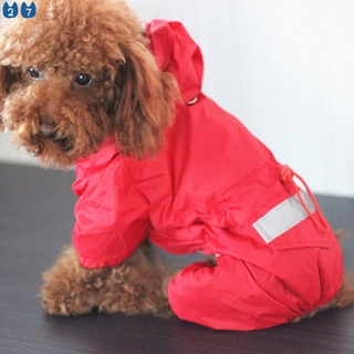 『27Pets』XS-5XL 寵物貓狗雨衣連帽反光小狗小型大型犬雨衣狗防水外套柔軟透氣網眼狗衣服
