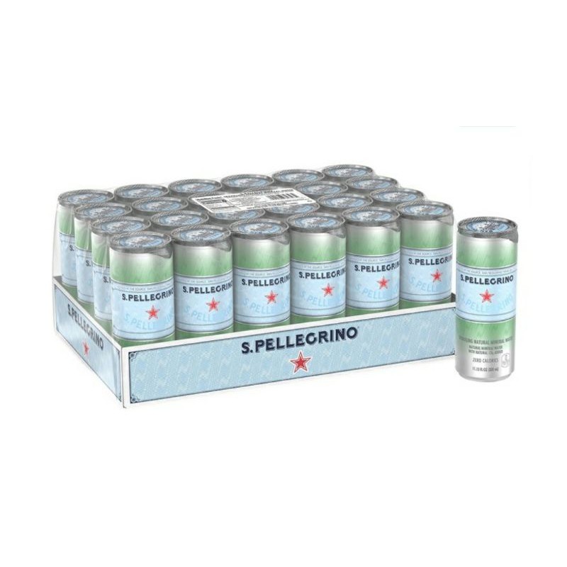 【好市多線上購物代購】San Pellegrino 聖沛黎洛 零卡香氛氣泡飲 味330毫升 X 24罐  1次需訂購3箱