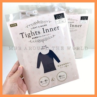 [MBB🇯🇵現貨附發票]日本 Tights Inner 輕薄暖內搭八分袖發熱衣 吸濕 發熱 保暖內衣 衛生衣 內搭