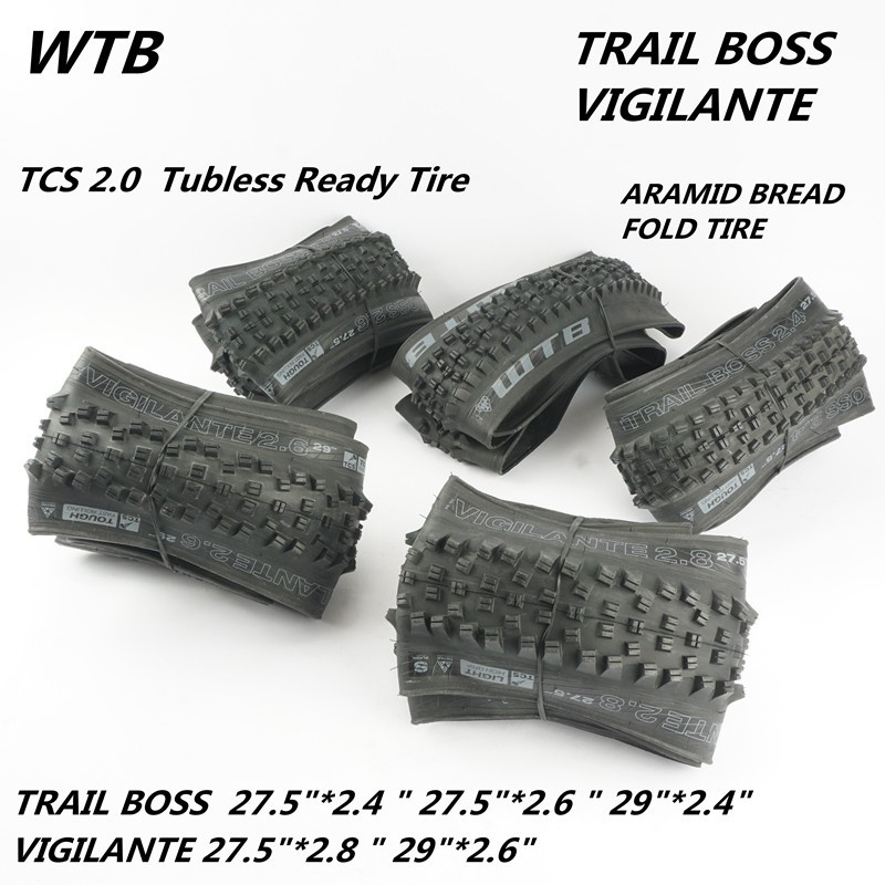 Wtb Trail BOSS VIGILANTE 輪胎 MTB 山地 E 自行車 27.5* 2.4 2.6 2.8 2
