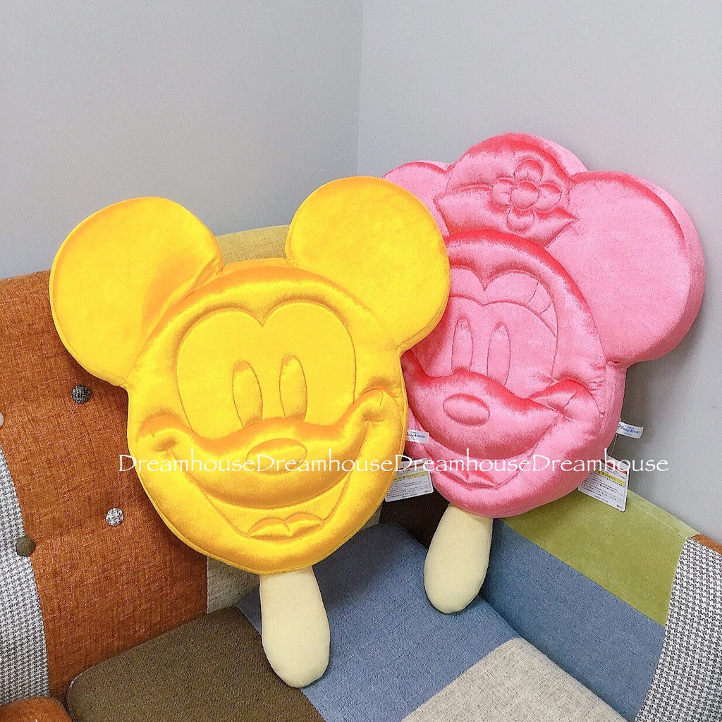 東京迪士尼 米奇 米妮 食物風 冰棒 造型 抱枕 靠枕 靠墊 枕頭