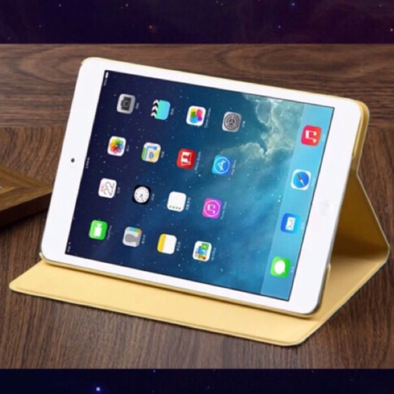 全新iPad air / air2 超薄 智能吸磁 休眠喚醒 平板皮套 白色