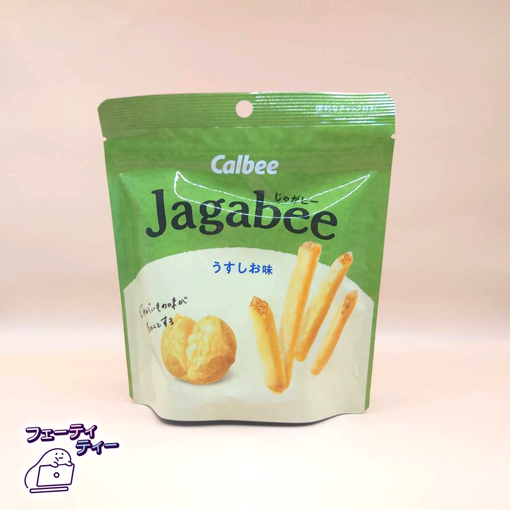 現貨- 日本Calbee Jagabee淡鹽味薯條餅乾 卡比樂 小包裝 日本COSTCO 日本好事多