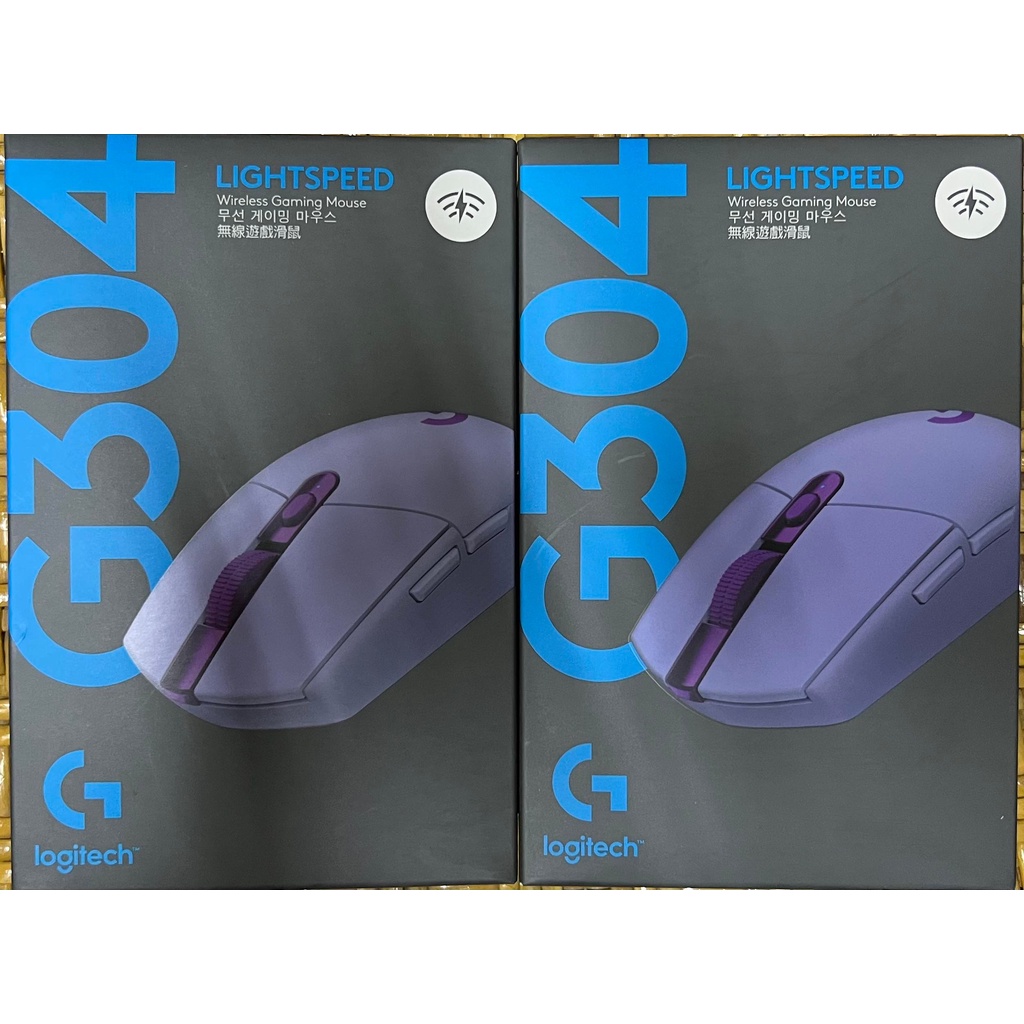 【現貨】羅技 Logitech G304 LIGHTSPEED 無線遊戲滑鼠 KDA 黑 白 紫 藍 綠 電競 LOL
