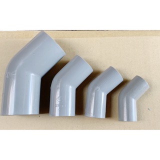 南亞 塑膠管零件 PVC OL 集水彎頭 L型接頭 45度彎頭 4”、5”、6”