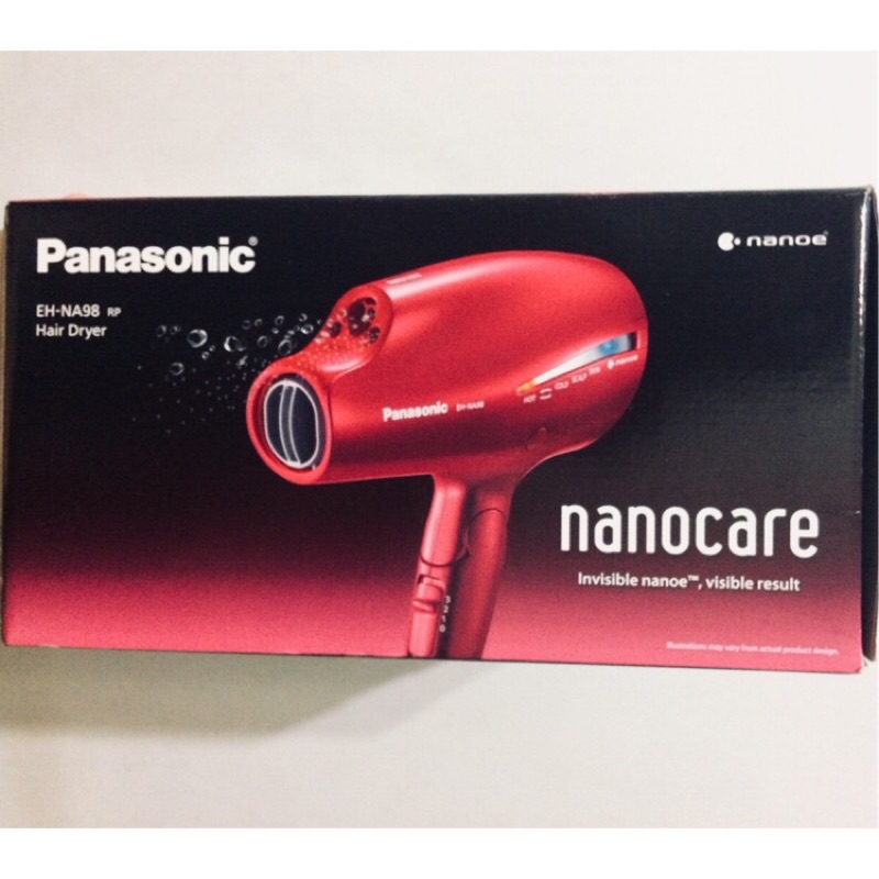 Panasonic 保濕速乾奈米水離子吹風機 EH-NA98 現貨