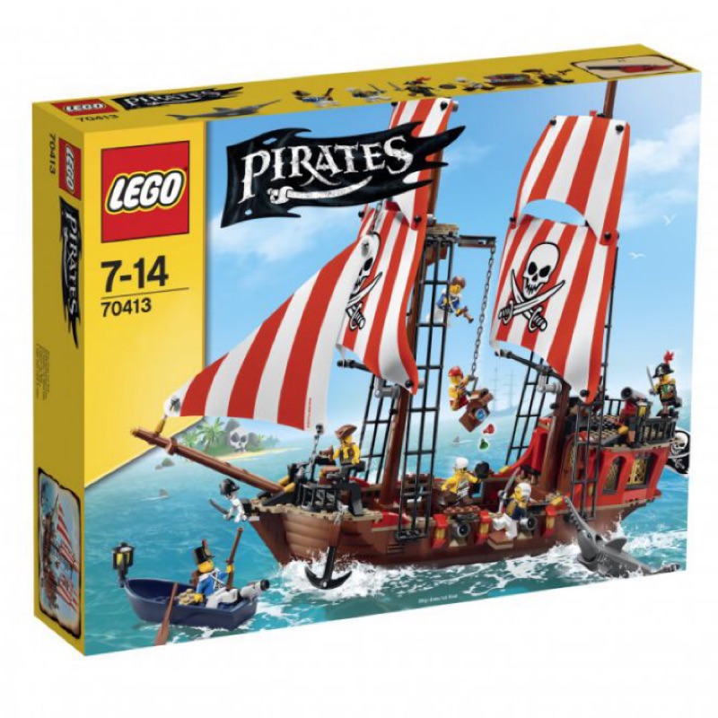 [點子樂高］Lego 70413 海盜船，高雄可面交