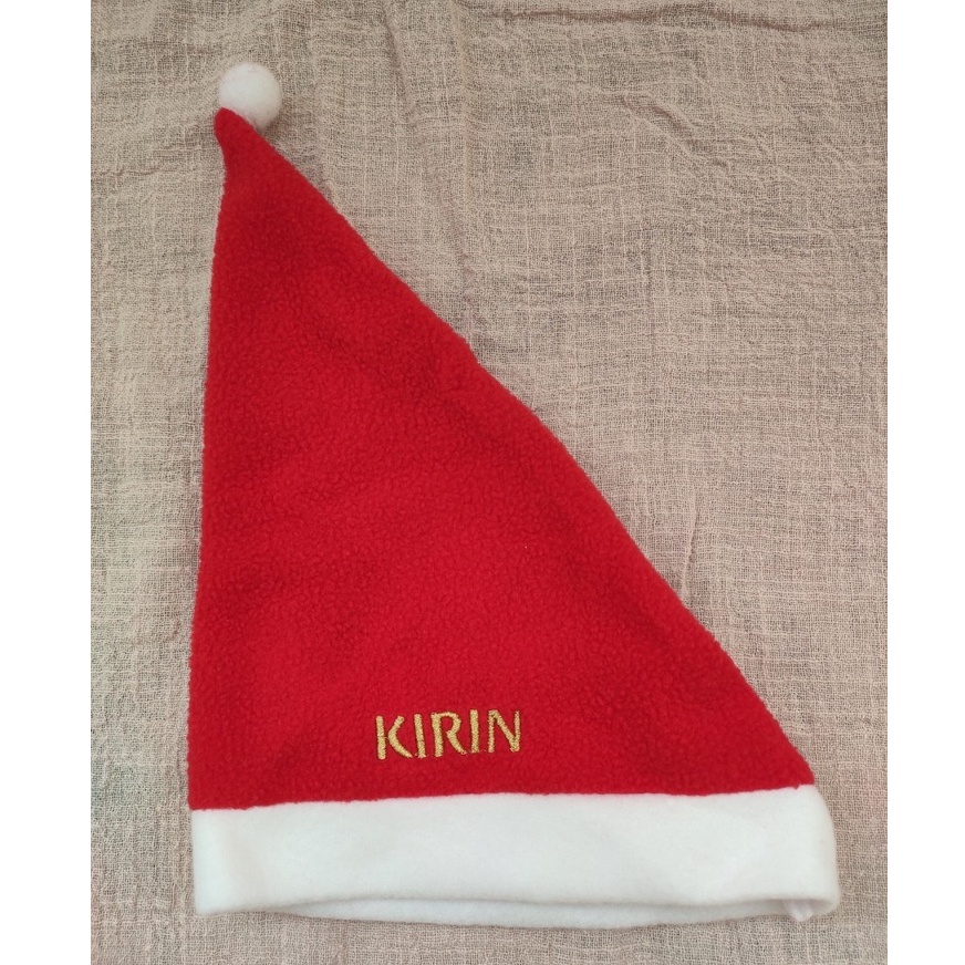 日本啤酒（麒麟）KIRIN 聖誕帽子 聖誕帽 帽子