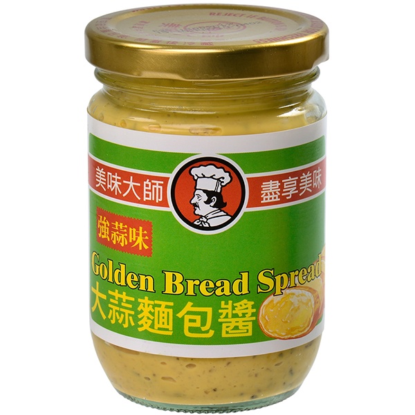 【美味大師】強蒜味大蒜麵包醬-220g/罐