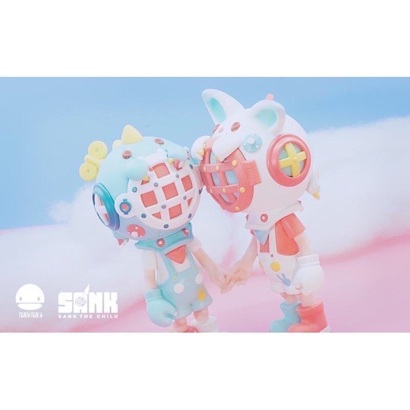 藏克x一顆牙聯名 Sank Toys X Ngaew.Ngaew Little Sank