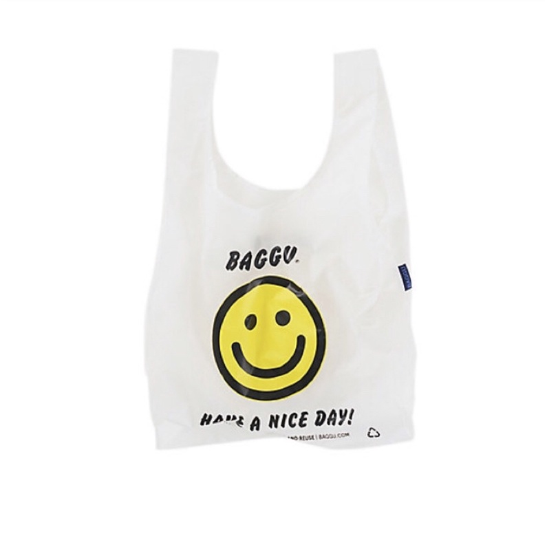 Baggu笑臉輕便耐用環保購物袋 （現貨）