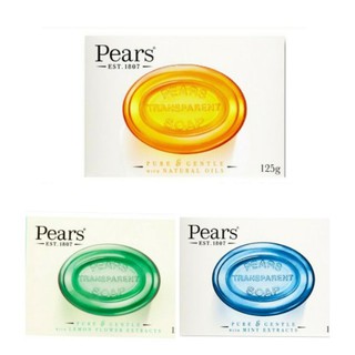 Pears 梨牌 香皂 125g 75g*3 保濕 深層 沁涼 3款選