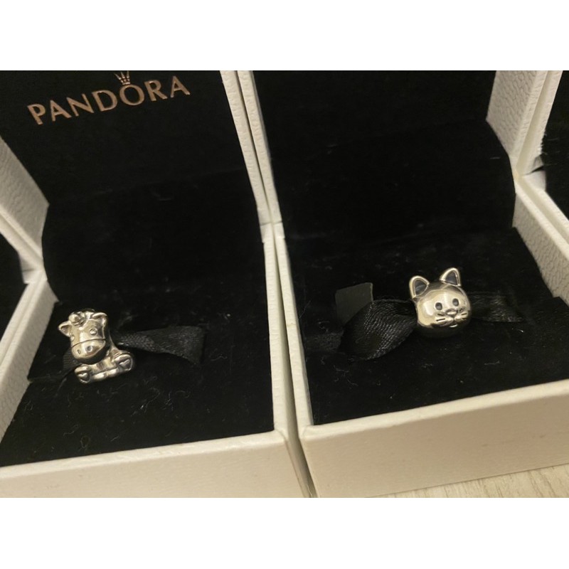 Pandora 潘朵拉 全新未使用 澳洲帶回 串飾品 吊飾 貓咪 獨角獸 兔子 飛機