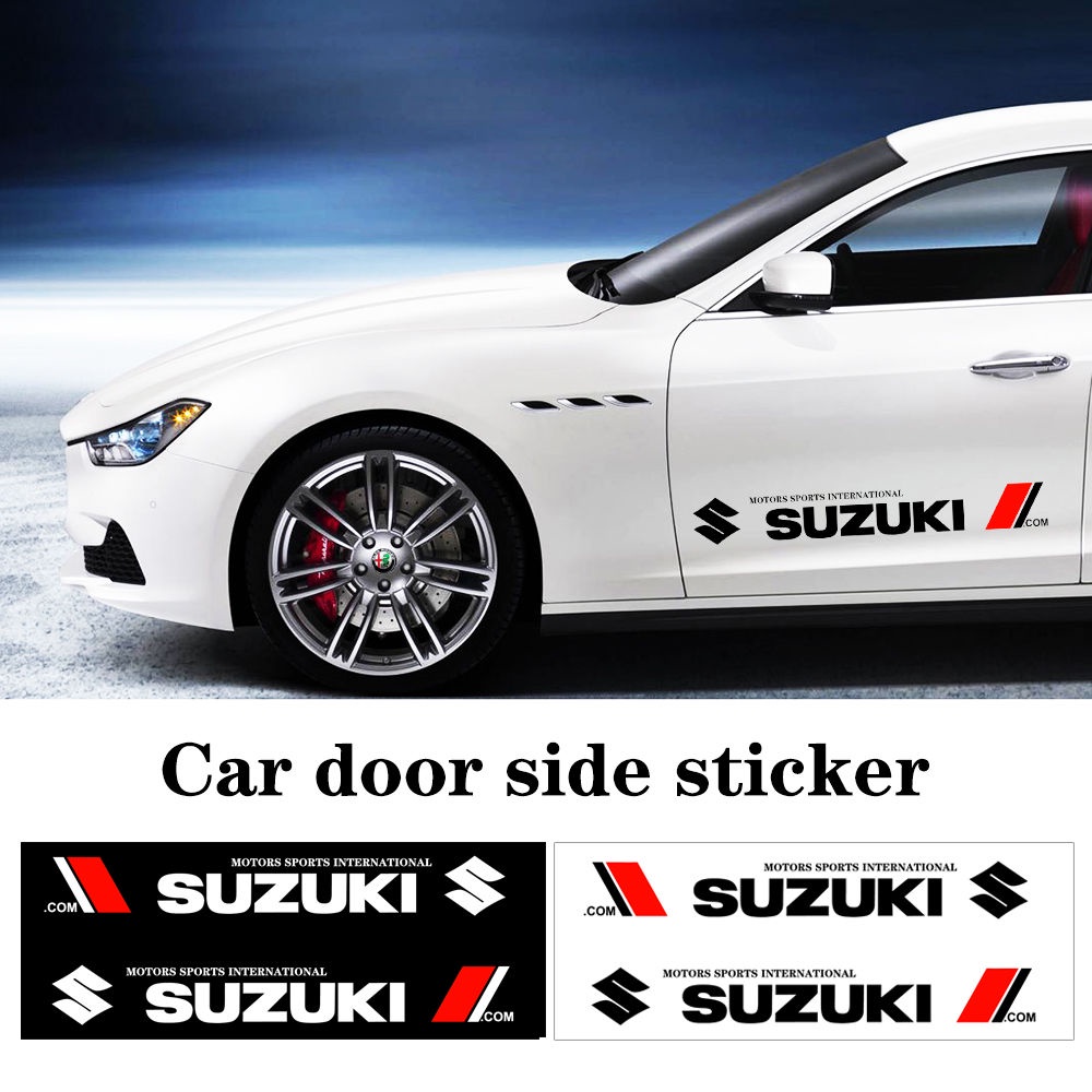 汽車貼紙 個性改裝貼 腰線 側身貼 車門劃痕 裝飾 拉花貼紙 SUZUKI鈴木