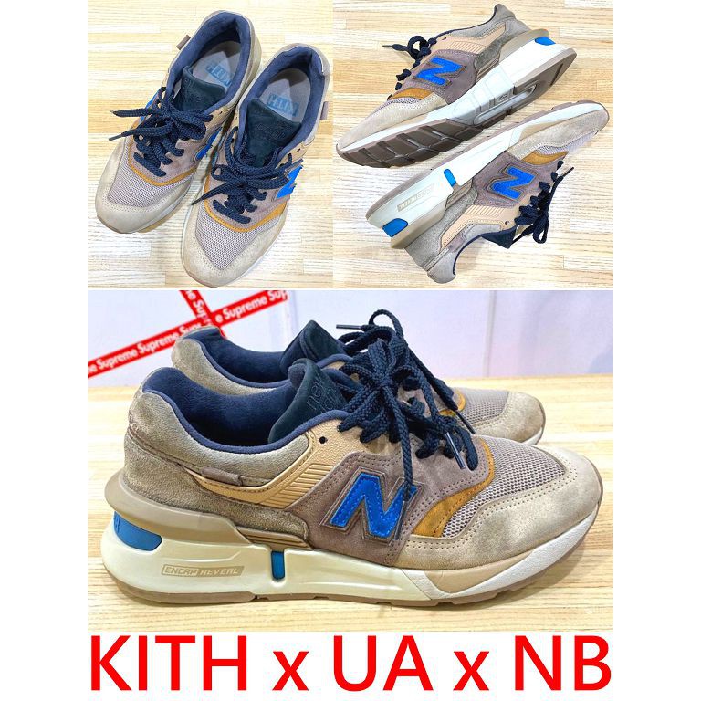 BLACK極新KITH x NONNATIVE x NEW BALANCE美製997S奶茶色慢跑鞋