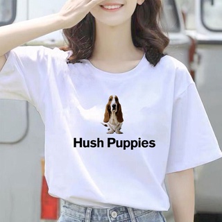 Hush Puppies 成人女性 T 恤 Jumbo Oversize 短袖當代女性