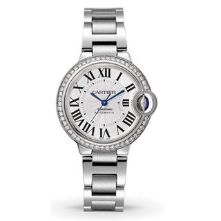 卡地亞 Cartier 藍氣球 腕錶 帶鑽33mm