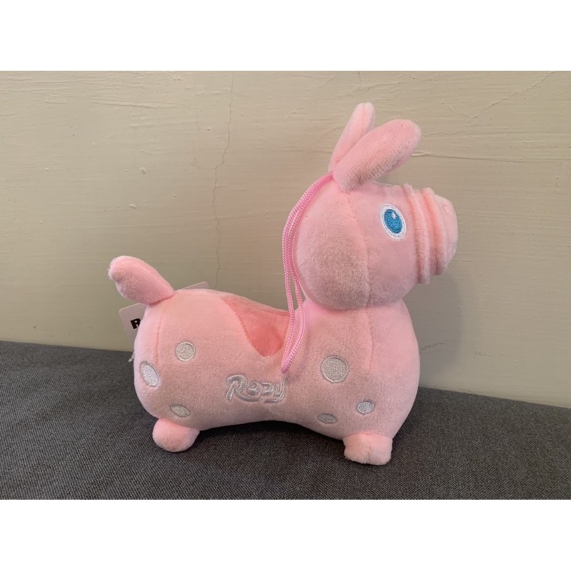 全新正版rody 粉紅小馬6吋娃娃布偶跳跳馬玩偶 蝦皮購物