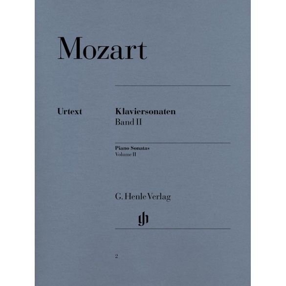 【599免運費】亨樂鋼琴獨奏 - HN2 Mozart：Piano Sonatas, Vol.2 莫札特奏鳴曲集第二冊