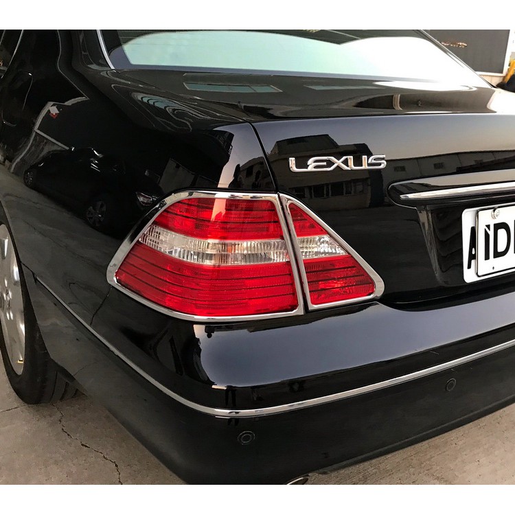 IDFR ODE 汽車精品 LEXUS LS430 04-06 鍍鉻後燈框 電鍍後燈框 1組4個框