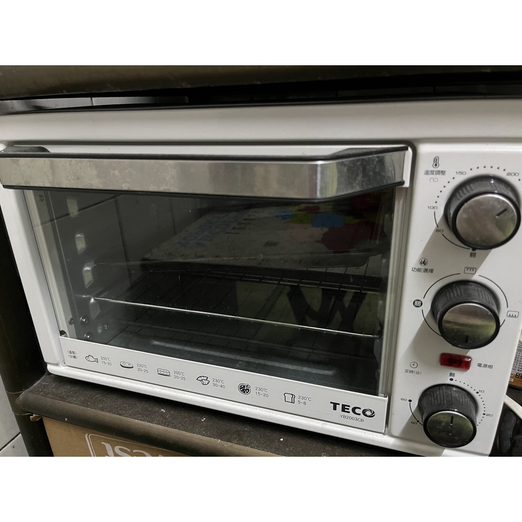 [二手] TECO東元  20L電烤箱 YB2013CB 白