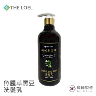 THE LOEL 魚腥草黑豆精華 清涼舒緩洗髮乳(清爽型)-500ml