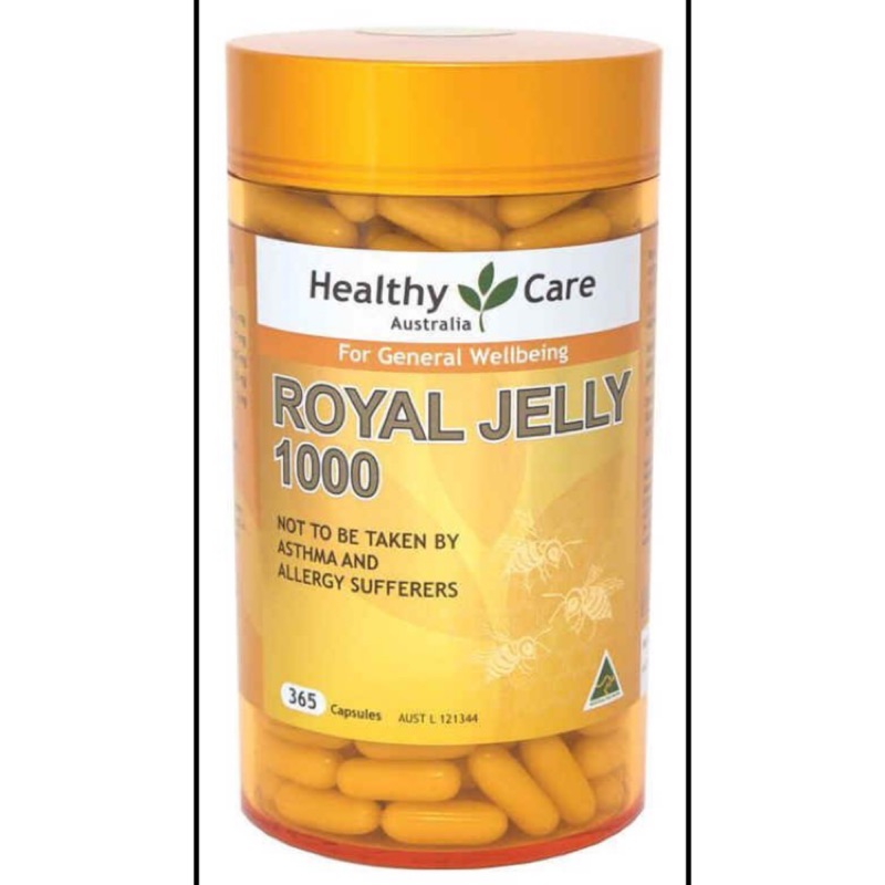現貨 ~ Healthy Care Royal Jelly 蜂王乳膠囊 365顆 蜂王漿~澳洲代購