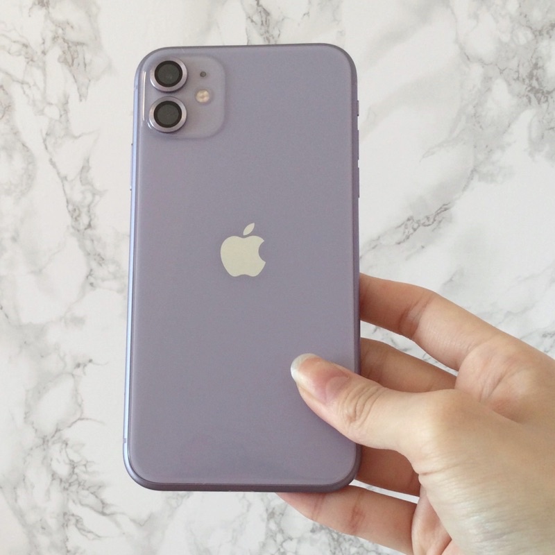 iPhone 11 64g 紫色 超新美機 完整原盒 附imos鏡頭貼&amp;手機殼 蘋果原廠正品 可面交