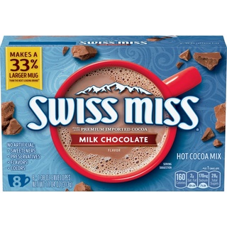 Swiss Miss牛奶巧克力熱可可粉313g克【家樂福】