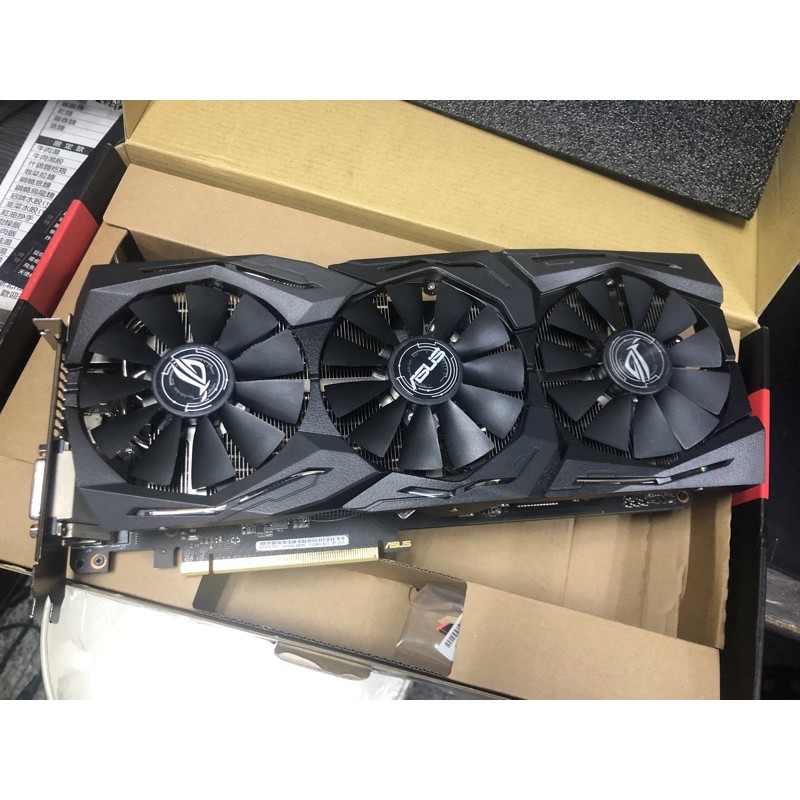 Asus華碩rog Strix Gtx1070ti A8g Gaming 原廠剛更換新品回來保固到21 12 2 蝦皮購物