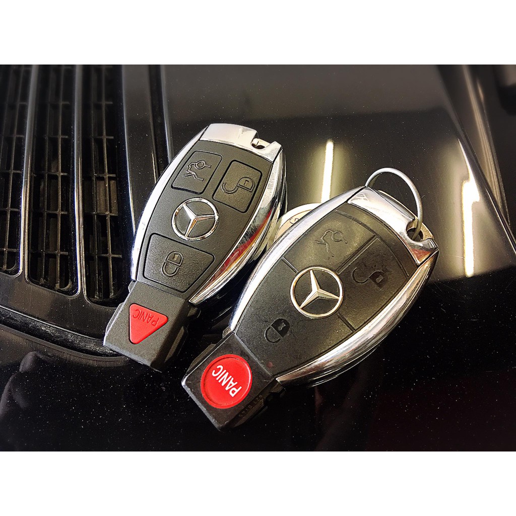 賓士cl63複製新增汽車晶片鑰匙 蝦皮購物