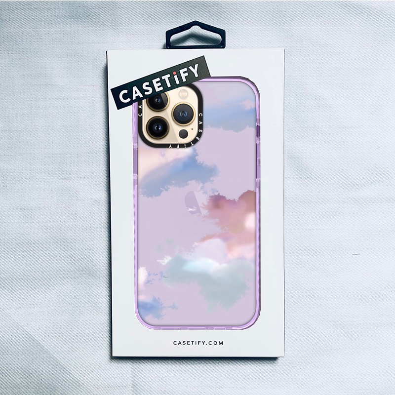 Casetify X Rosy Clouds 紫色手機殼 IPhone 13 12 11 Pro MAX Mini XS