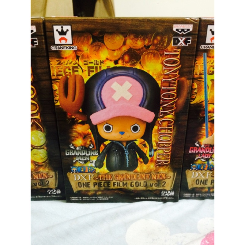 航海王 gold 喬巴 chopper 公仔