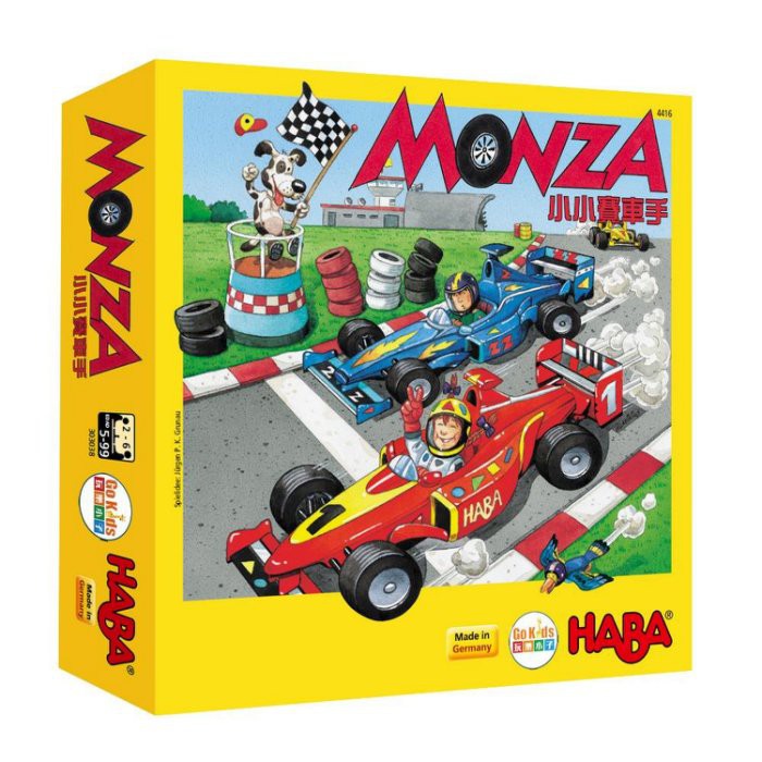 【玩具倉庫】【Gokids 玩樂小子】小小賽車手 Monza (中文版) HABA←桌遊 親子 同樂 露營 遊戲 派對