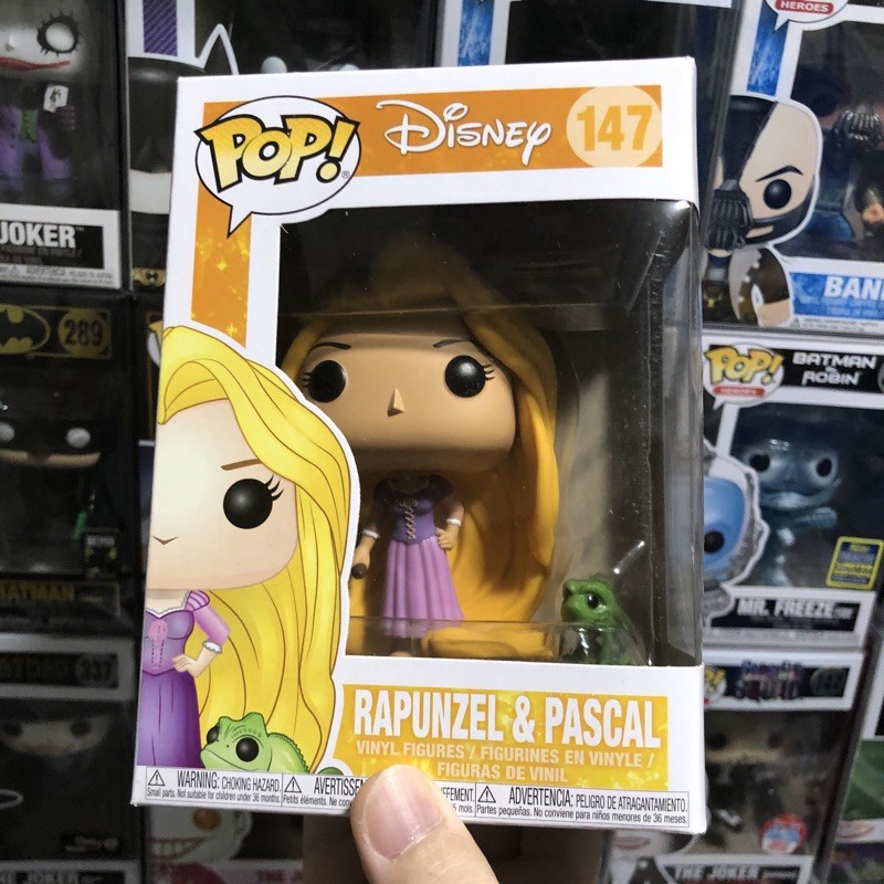 [李大] 正版現貨 Funko POP 迪士尼 長髮公主 樂佩 Rapunzel &amp; Pascal #147