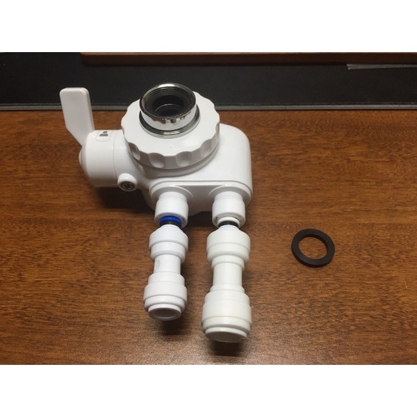 希庫分流器適用於安麗淨水器益之源水龍頭分水器轉換閥雙切換開關分流器