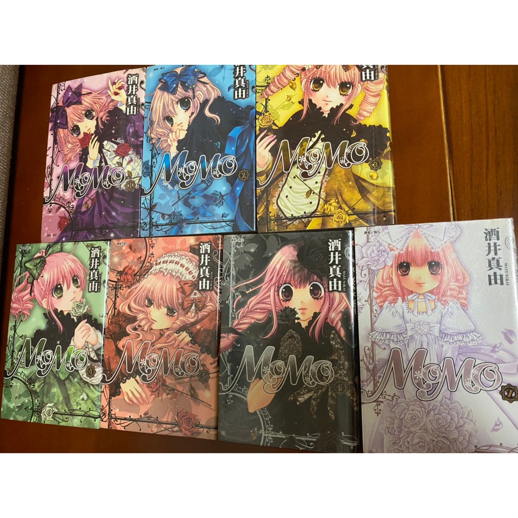 二手漫畫 Momo 1 7完 作者 酒井真由 尖端出版 無釘 蝦皮購物
