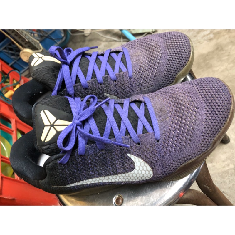 Nike Kobe11 Elite 科比11 黑紫 822675-510 二手便宜出售 狀況如圖