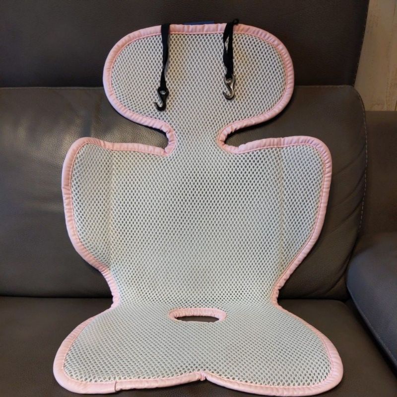 【 二手好物】GIO Pillow超透氣涼爽座墊基本款推車/汽車座椅專用涼墊-粉色裙型