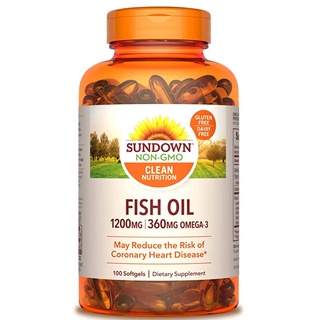 (代購)Sundown 魚油｜ Extra Strength ｜1200 mg, 100粒膠囊
