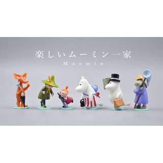 日本姆明一族 Moomin公仔 迷你玩偶 扭蛋手辦