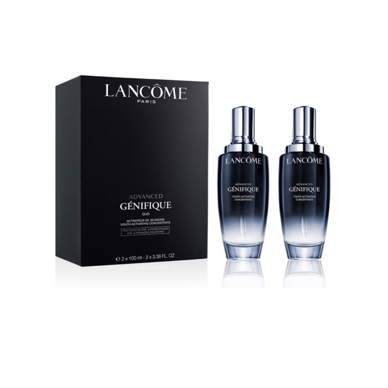 LANCOME蘭蔻超未來肌因賦活露 100ML大容量雙瓶特惠組 小黑瓶X2