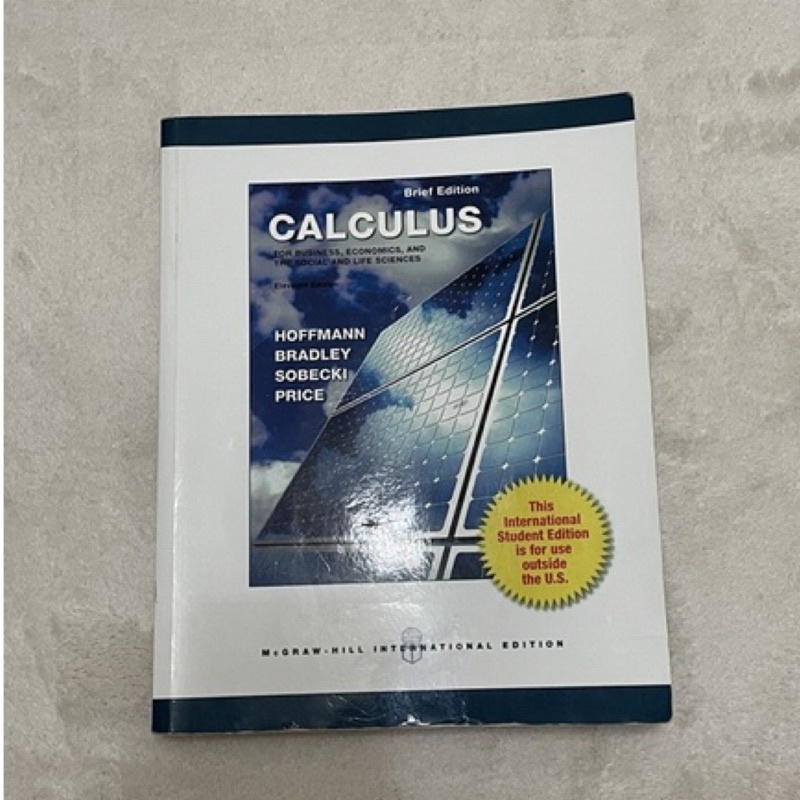 Calculus brief edition 第11版