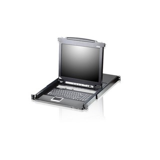 ATEN 抽拉式多電腦切換器 CL5708M 8埠Slideaway LCD KVMP