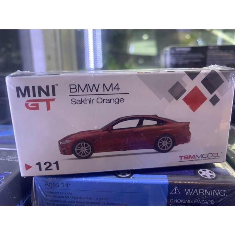 [C.64］Mini GT 1/64 #121 BMW M4 F82 紅色