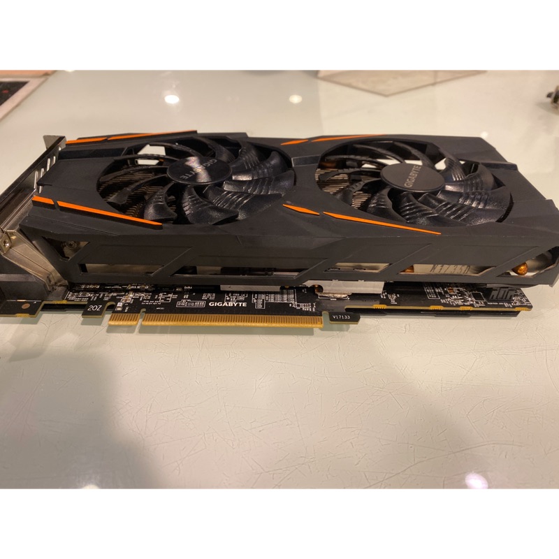 二手 技嘉GIGABYTE  RX580 GAMING-4GB GIGABYTE