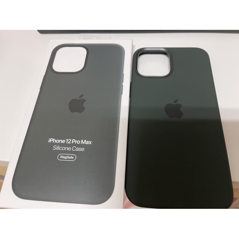 全新 僅拆封 12 pro max apple蘋果 iphone 原廠矽膠手機殼 綠色 賽普勒斯綠 包覆 全包