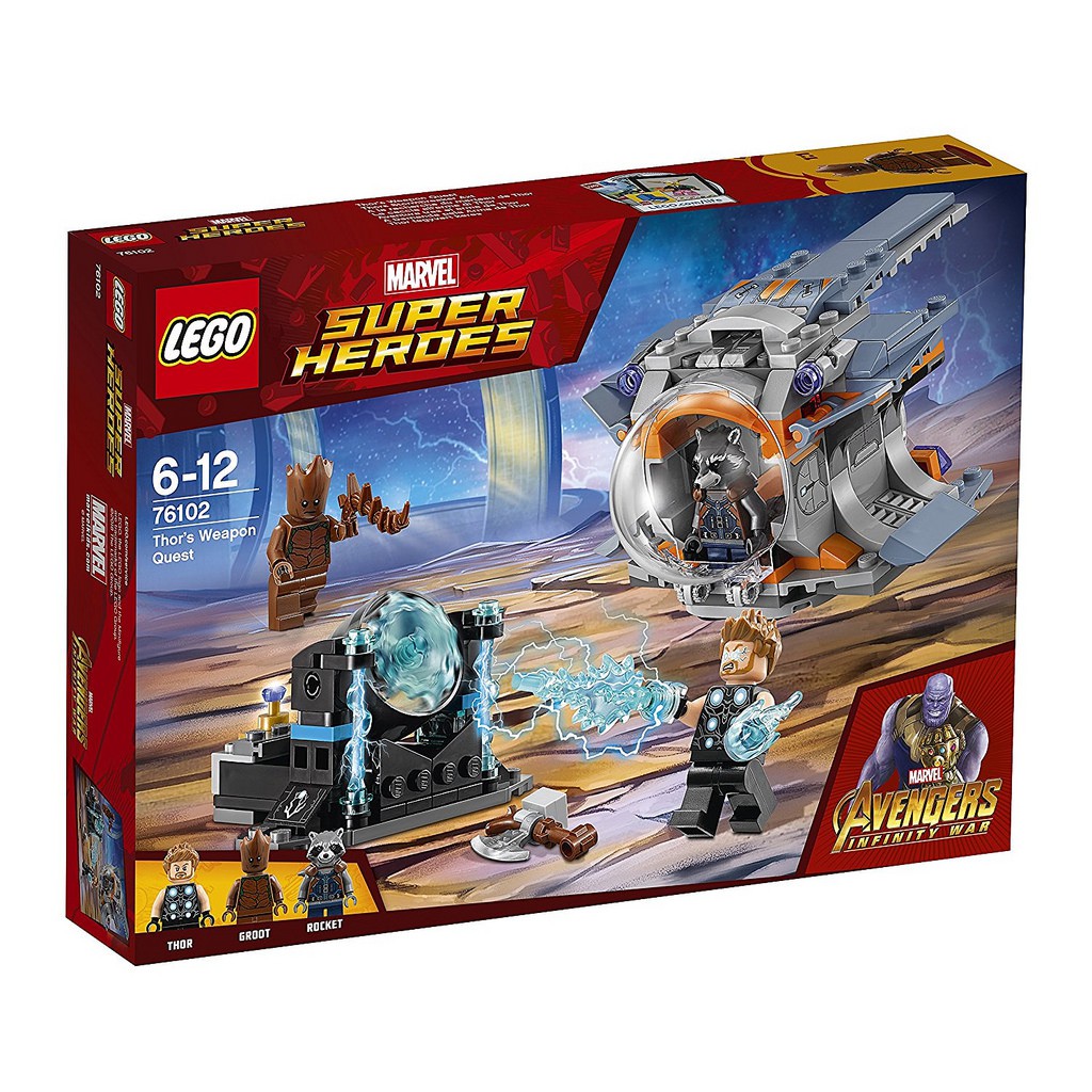 【積木樂園】 樂高 LEGO 76102 SUPER HEROES Thor’s Weapon Quest