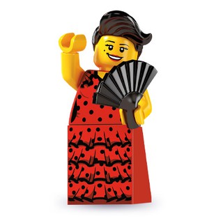 ［BrickHouse] LEGO 樂高 8827 6代 6號 佛朗明哥舞者 夾鏈袋包裝無原外袋 全新